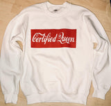White Certified Queen Sweater by UGQ for AllThingsTrill.com