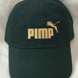 Green and Gold Pimp C dad hat